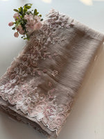 Platinum Crush Saree/ HM85