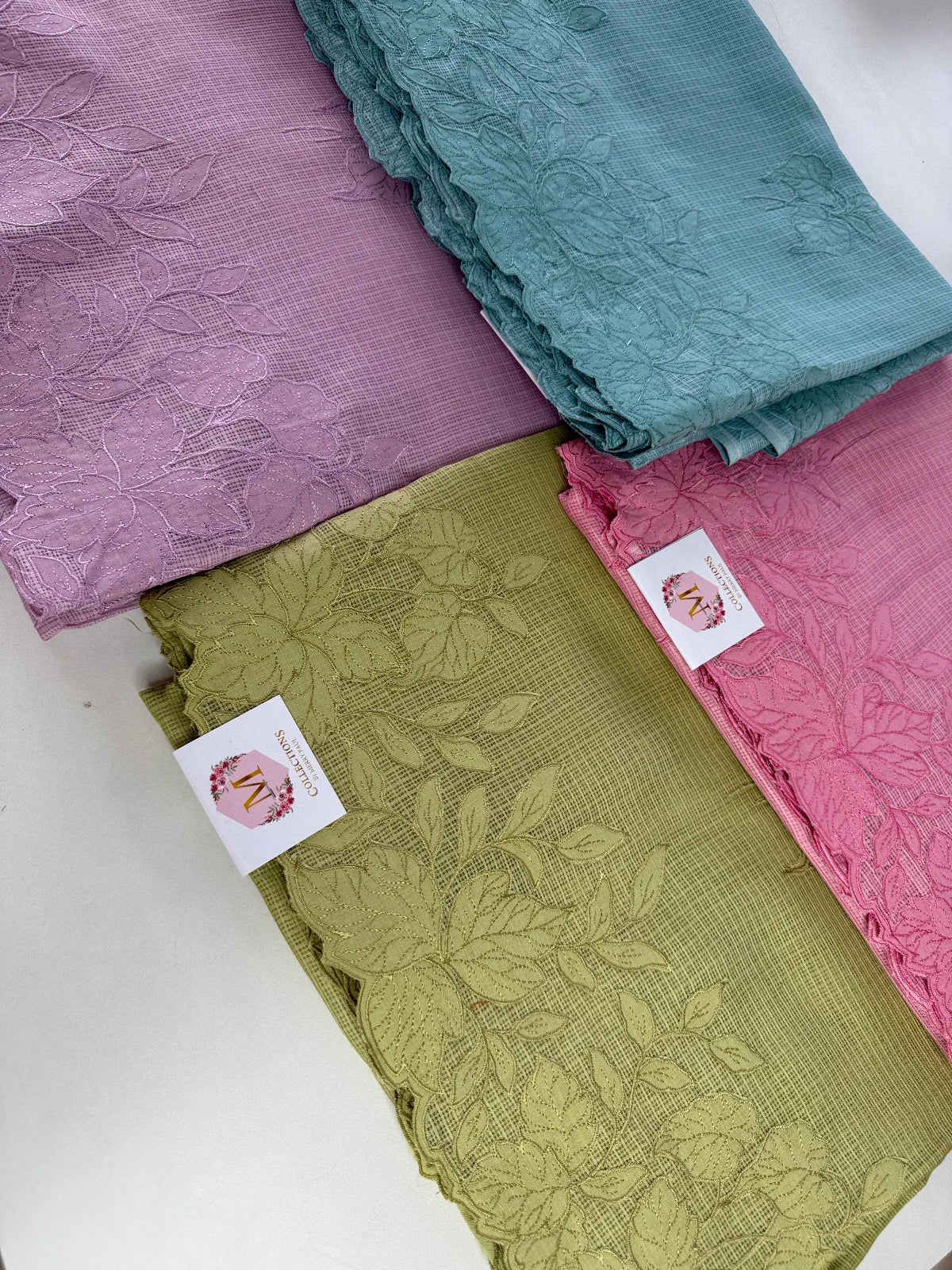 Kotta wit appliqué/BM038