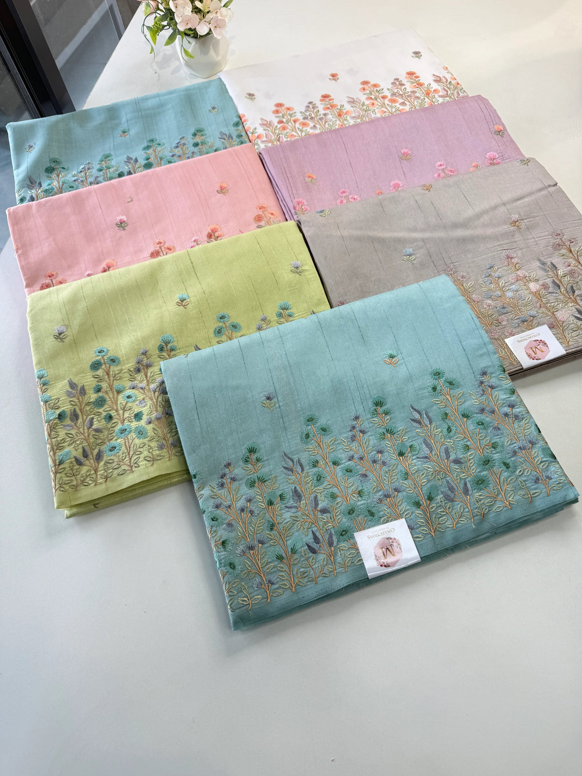 Slub silk saree (A) /5119