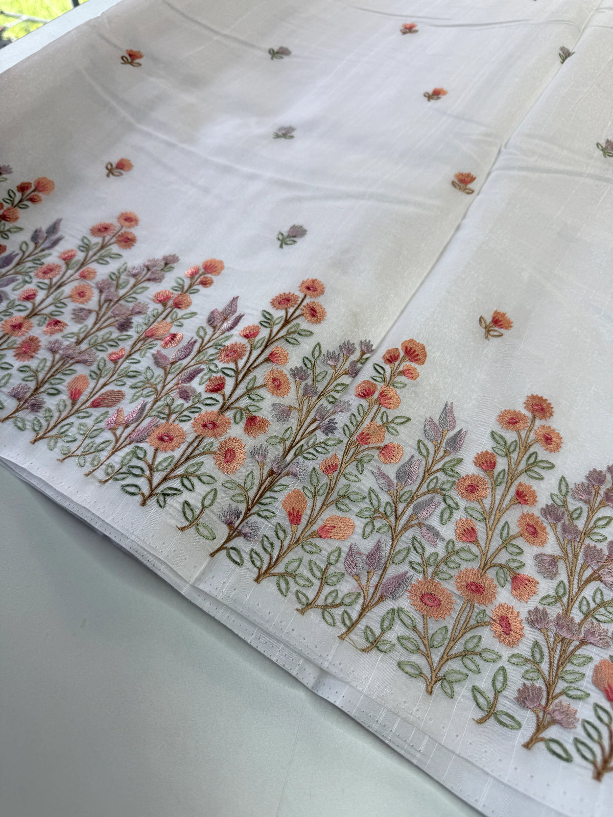Slub silk saree (A) /5119