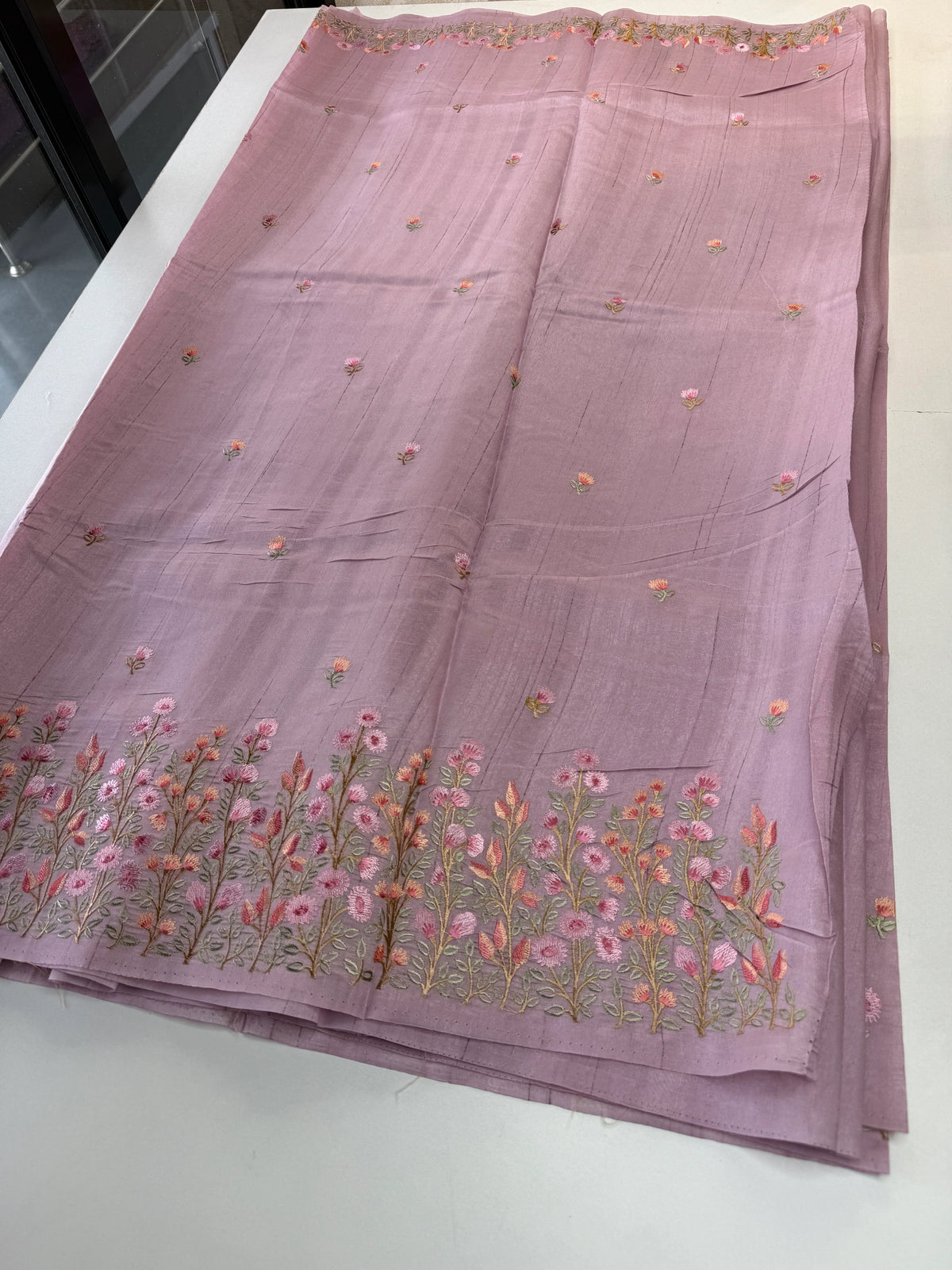Slub silk saree (A) /5119