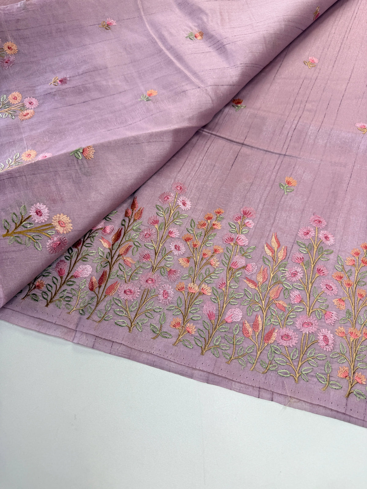 Slub silk saree (A) /5119