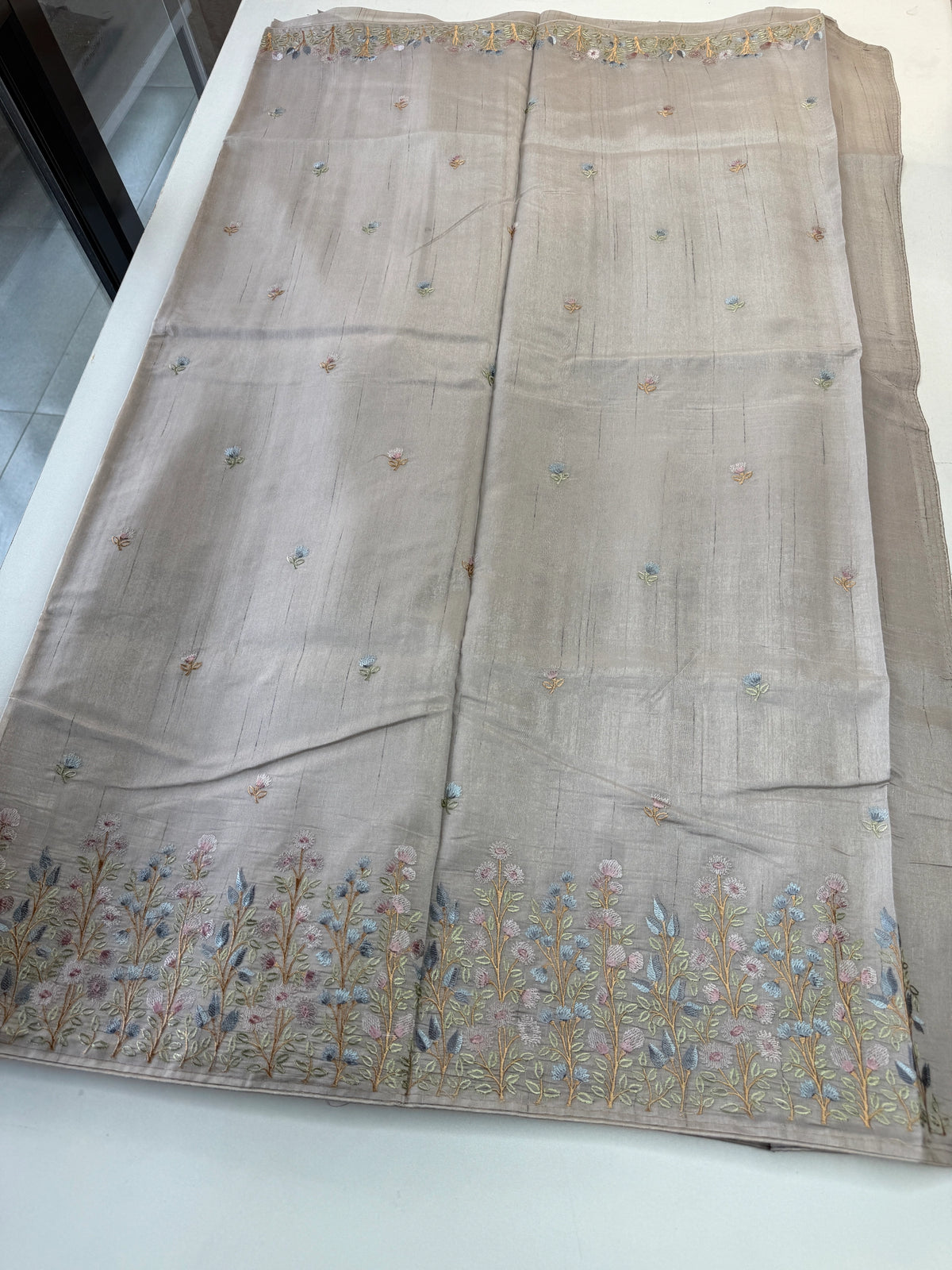 Slub silk saree (A) /5119