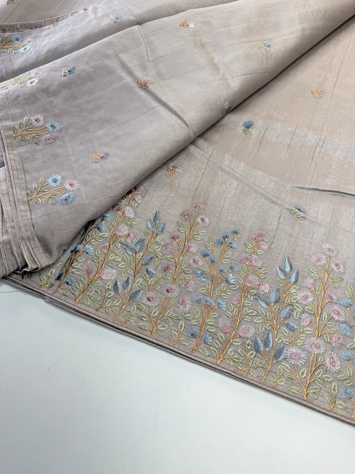 Slub silk saree (A) /5119