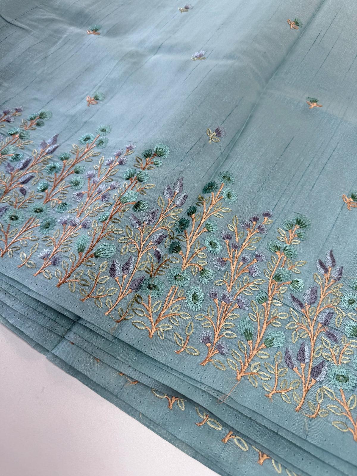 Slub silk saree (A) /5119