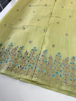 Slub silk saree (A) /5119