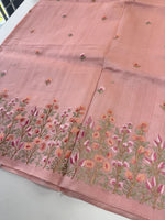 Slub silk saree (A) /5119