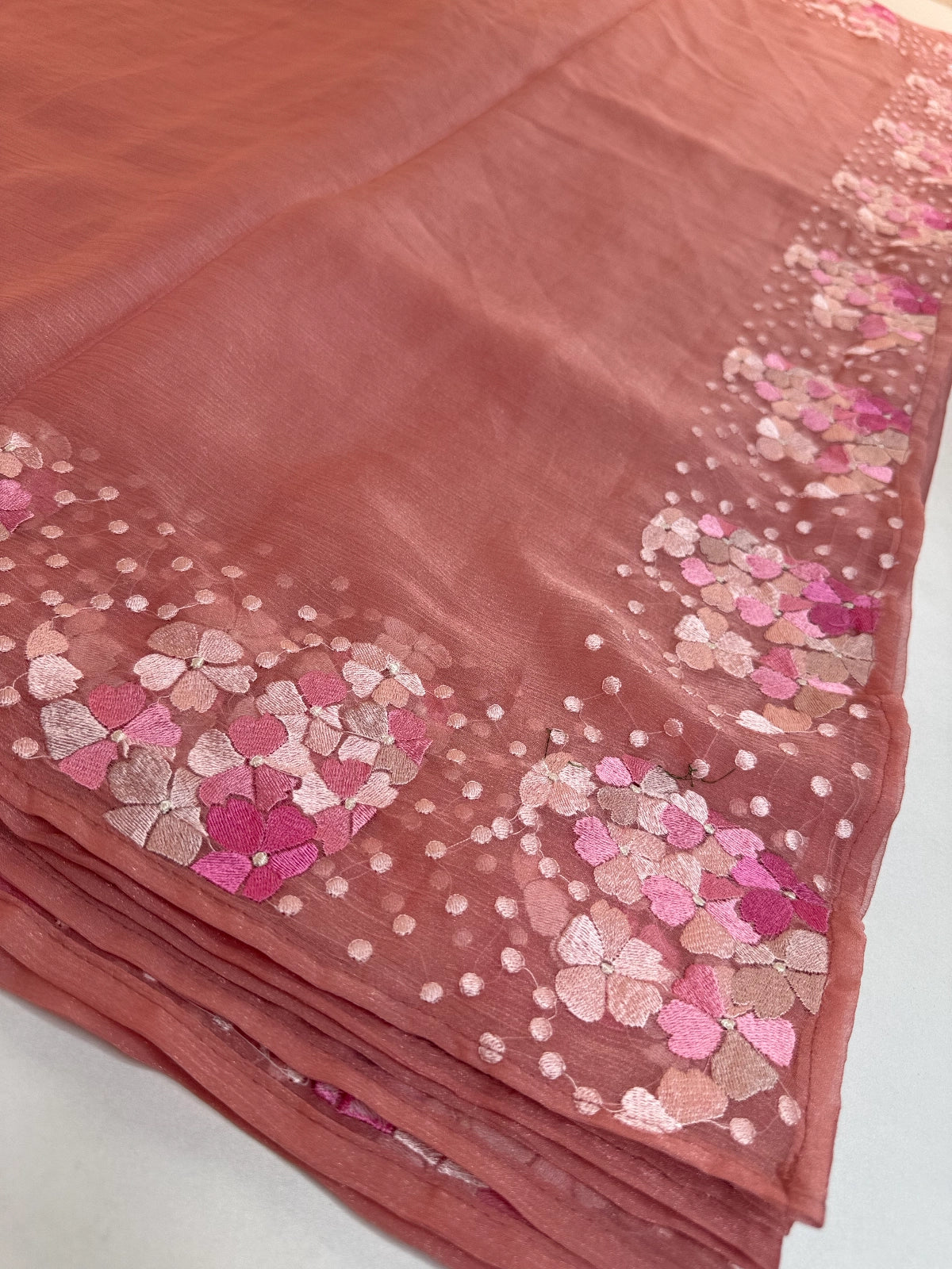 Georgette Saree/ CW284