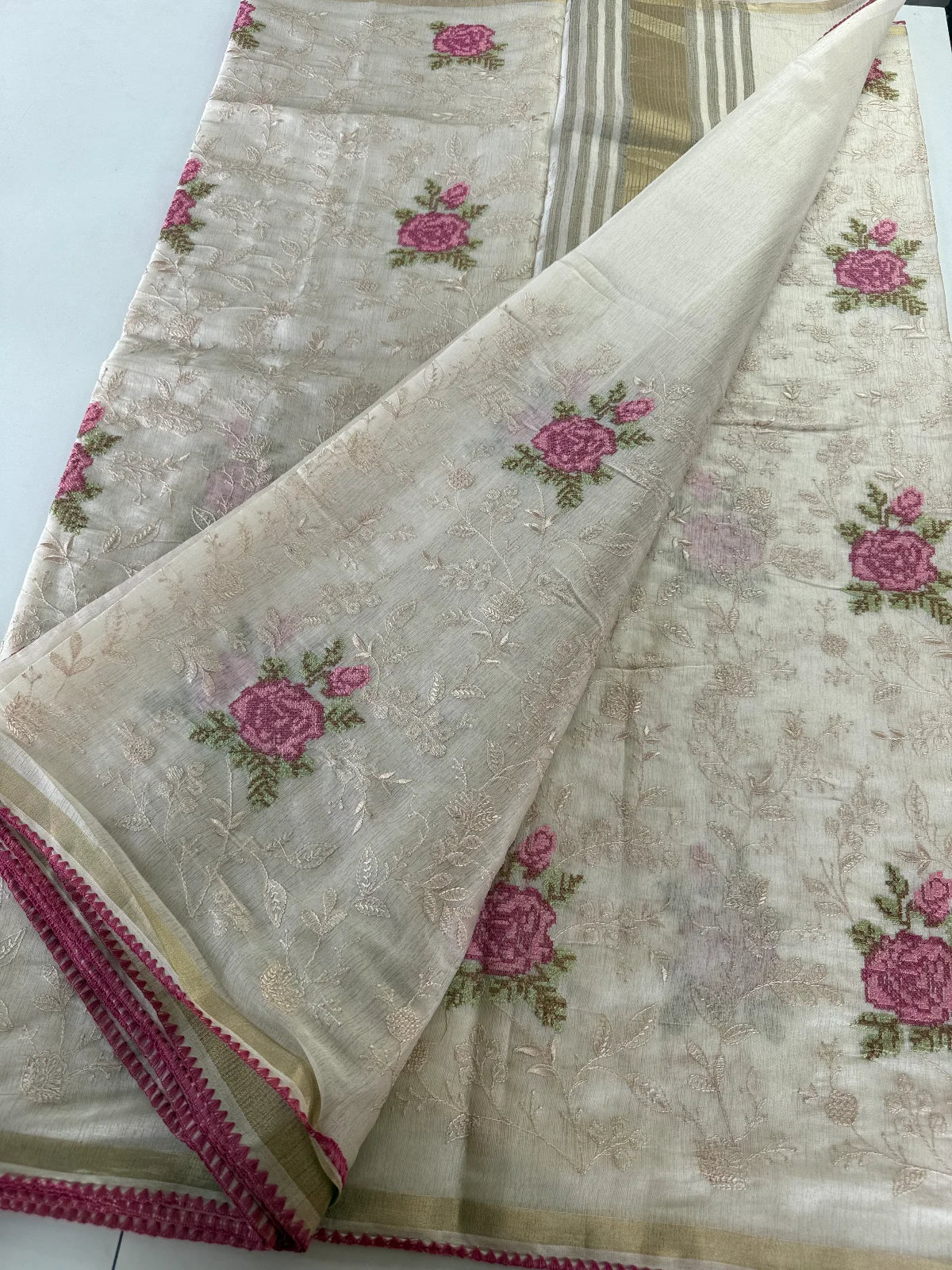 Chanderi organza blend/1310