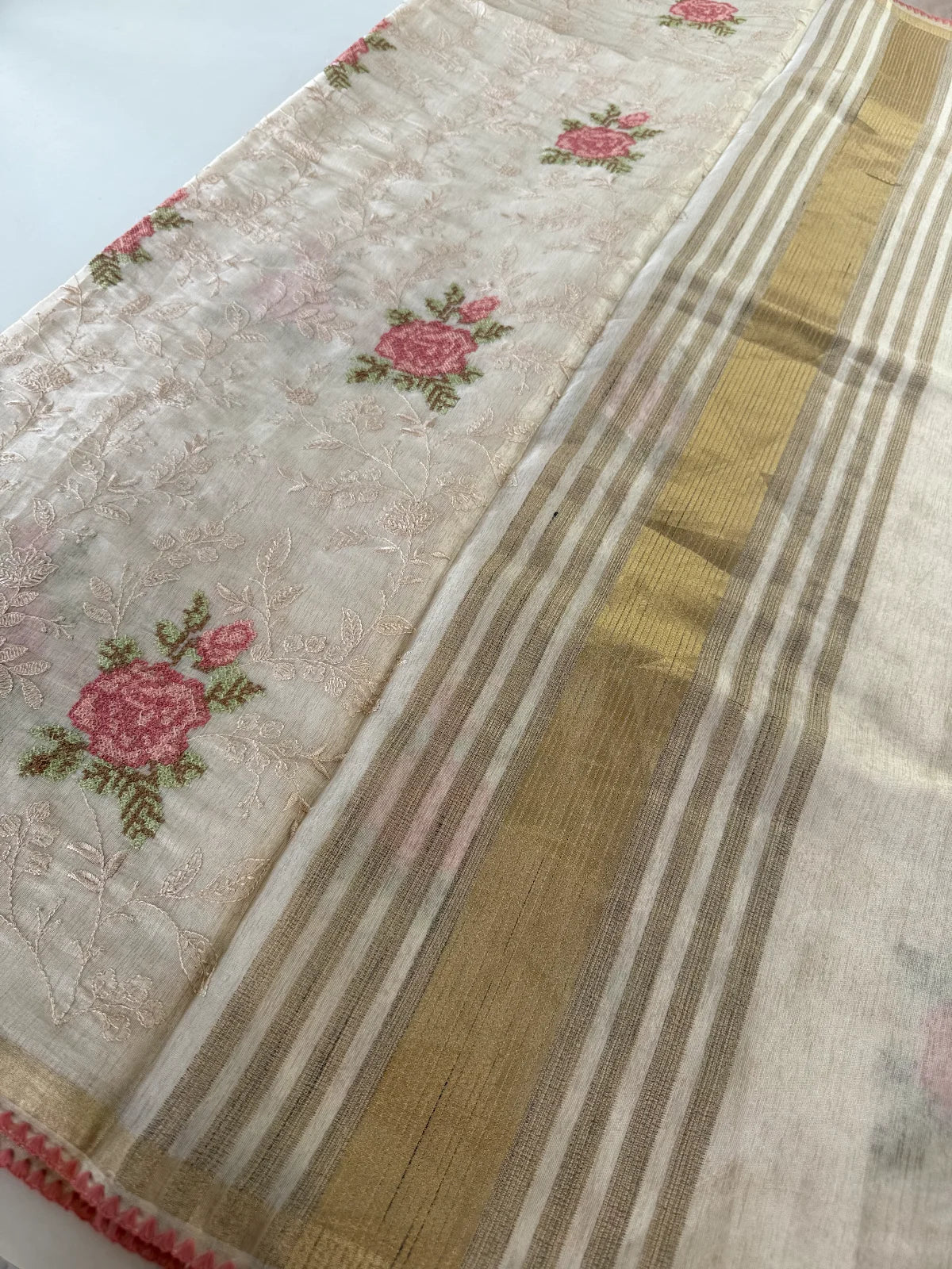 Chanderi organza blend/1310