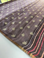 Linen Blened Saree/ RLM56