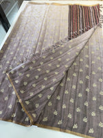 Linen Blened Saree/ RLM56