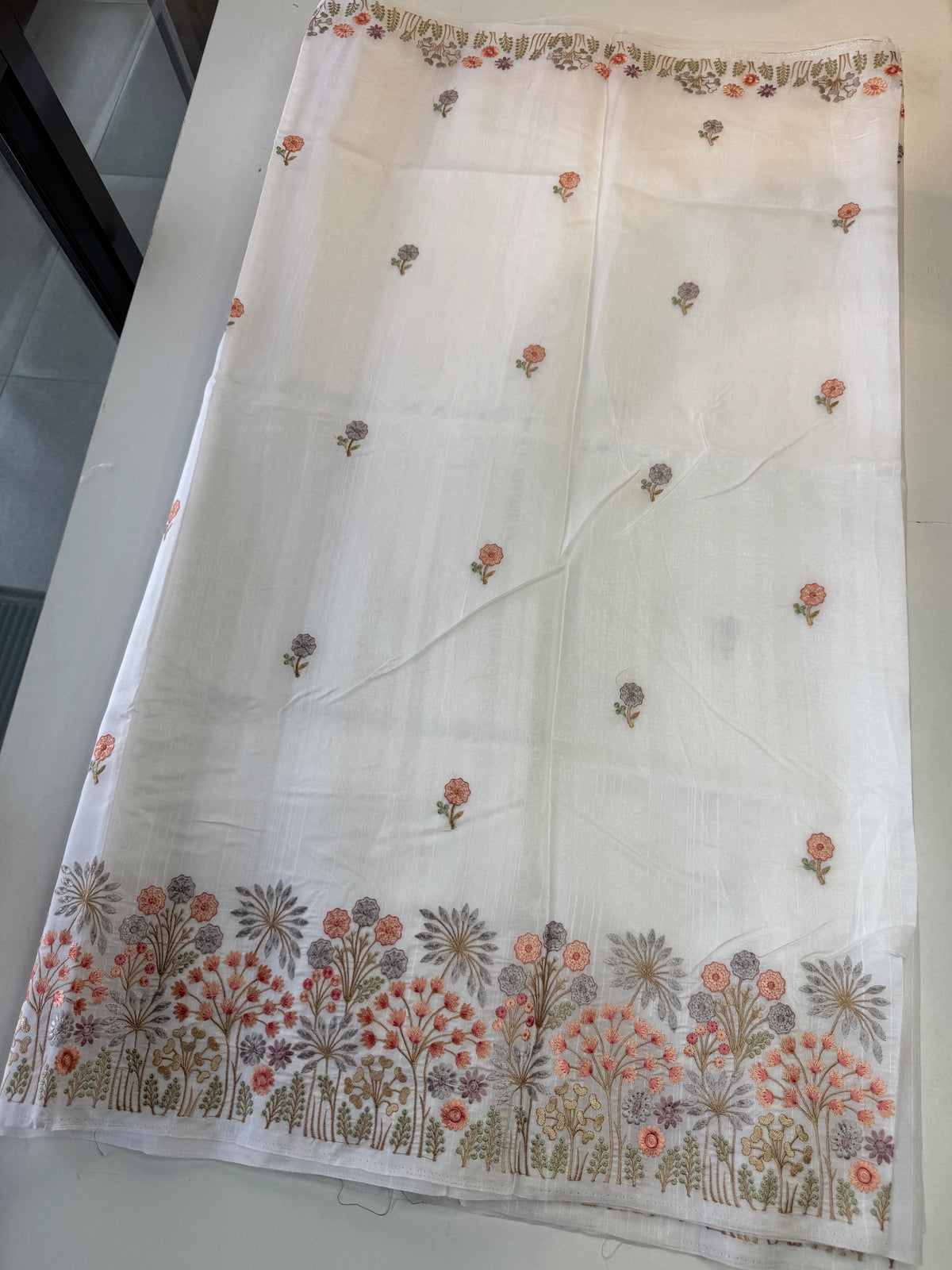 Slub Silk Saree/ 5119