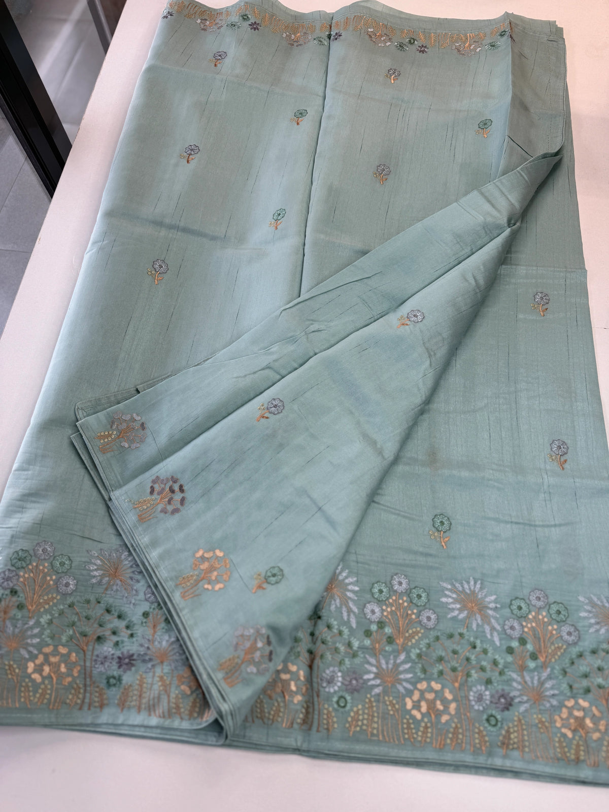Slub Silk Saree/ 5119