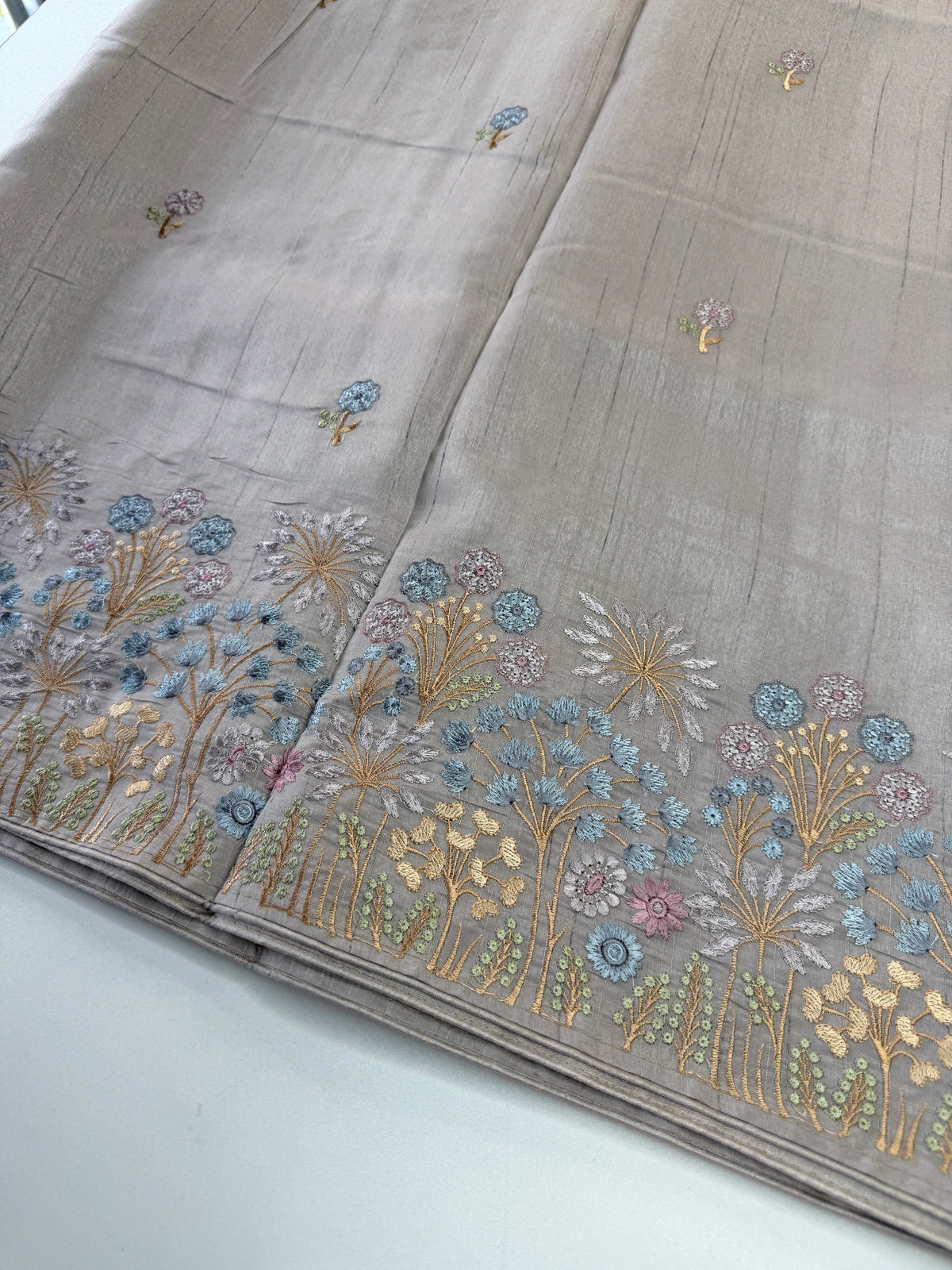 Slub Silk Saree/ 5119