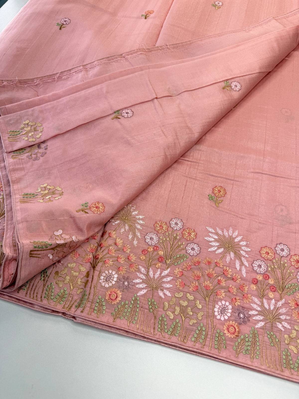 Slub Silk Saree/ 5119