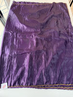 Crushed crape saree / HW076