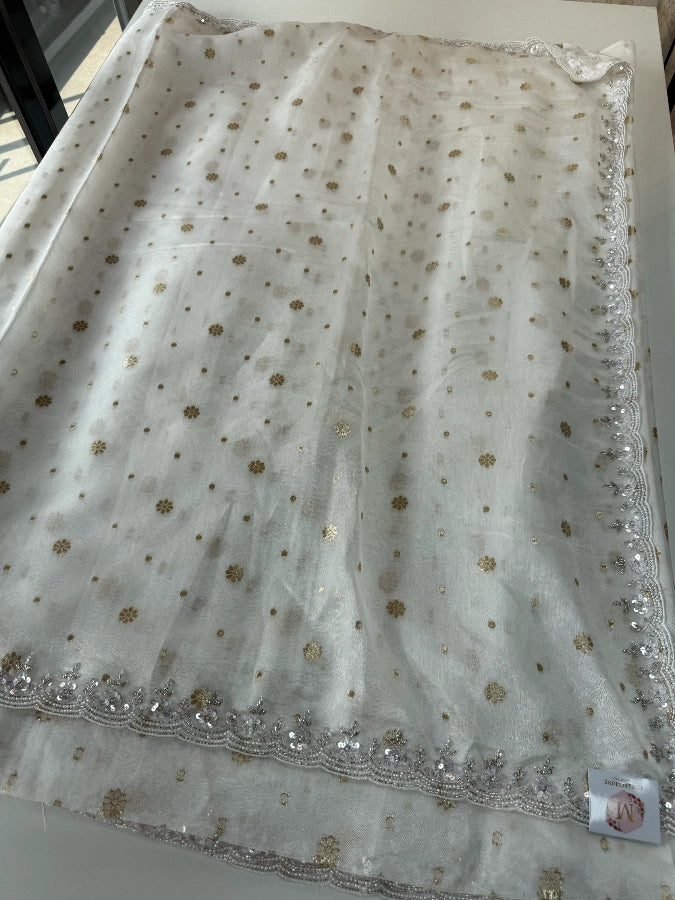 Chanderi Banarasi saree/ 1623