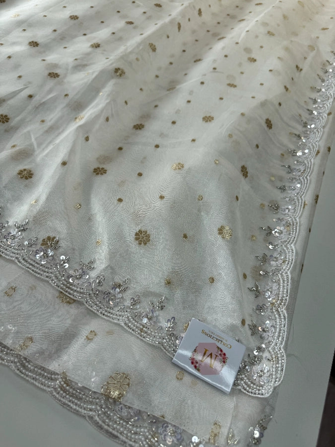 Chanderi Banarasi saree/ 1623