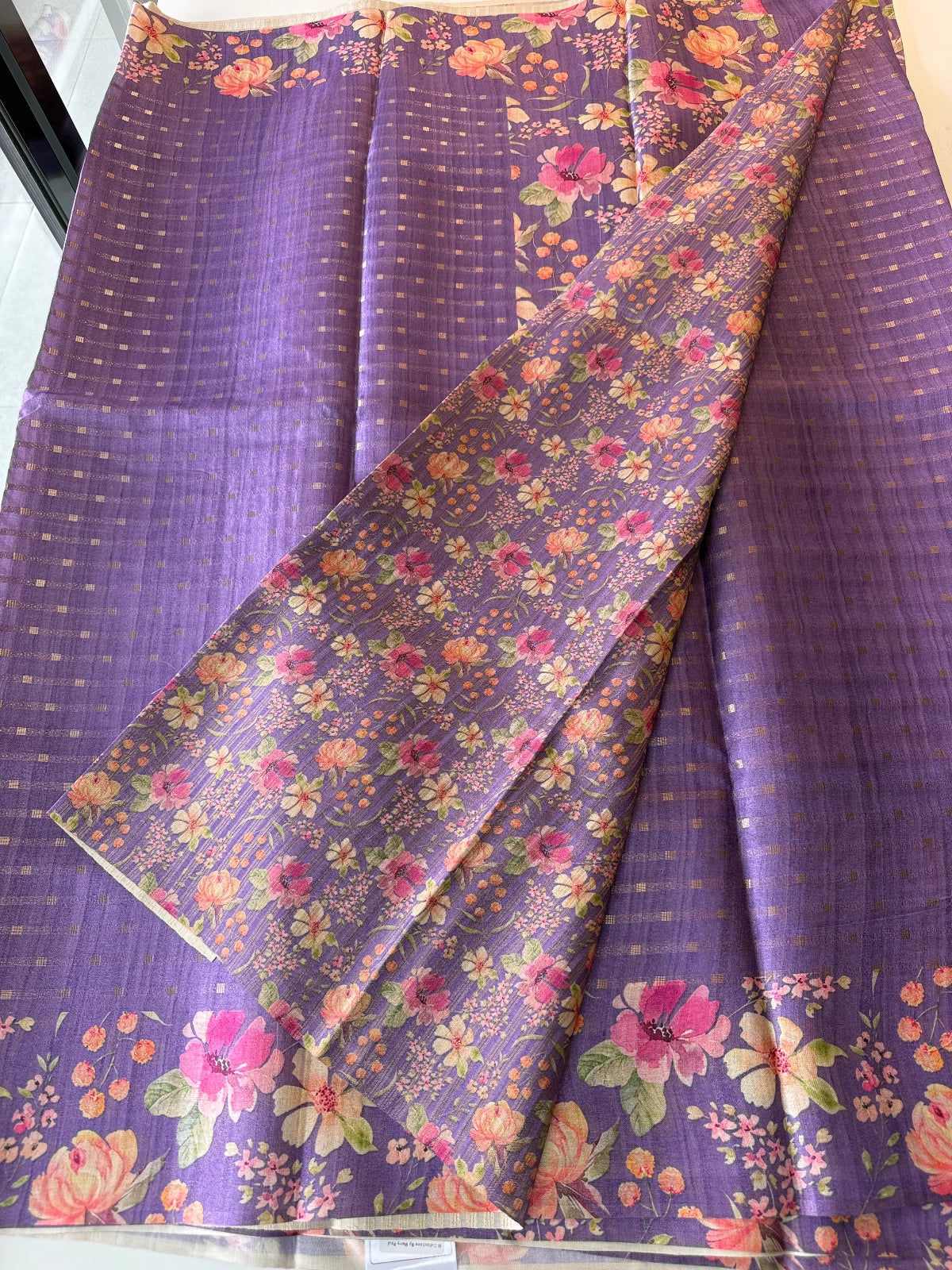 Semi Tussar Saree / MKVE