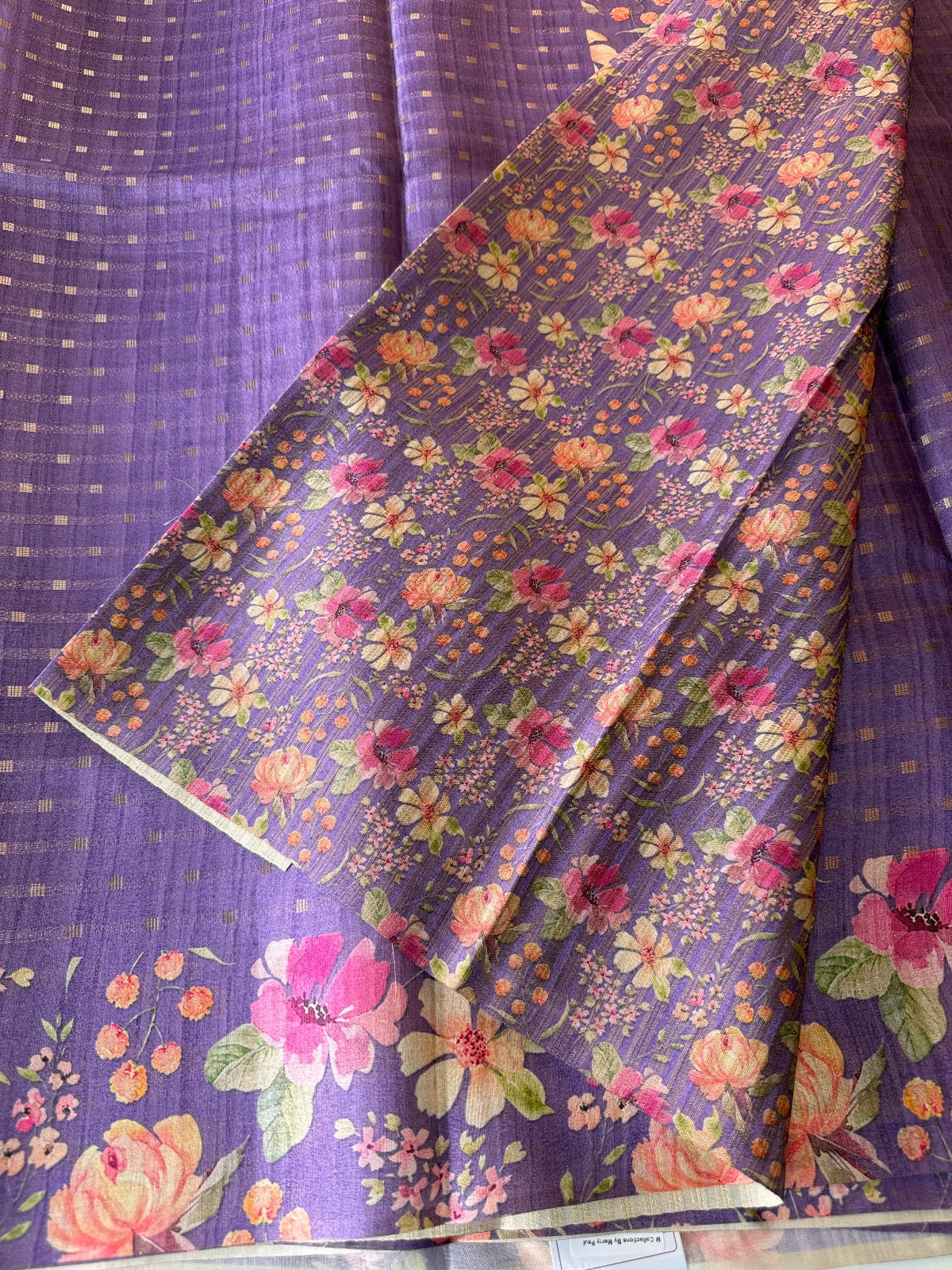 Semi Tussar Saree / MKVE