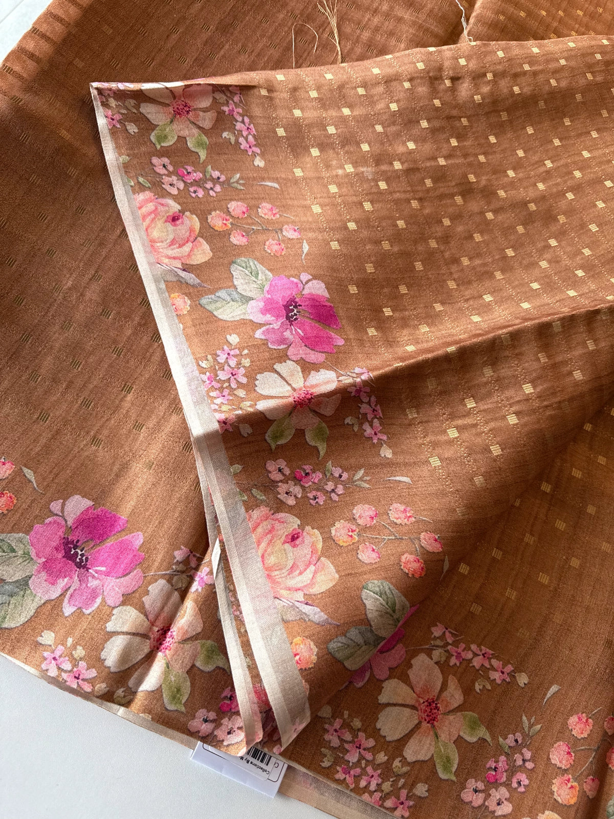Semi Tussar Saree / MKVE