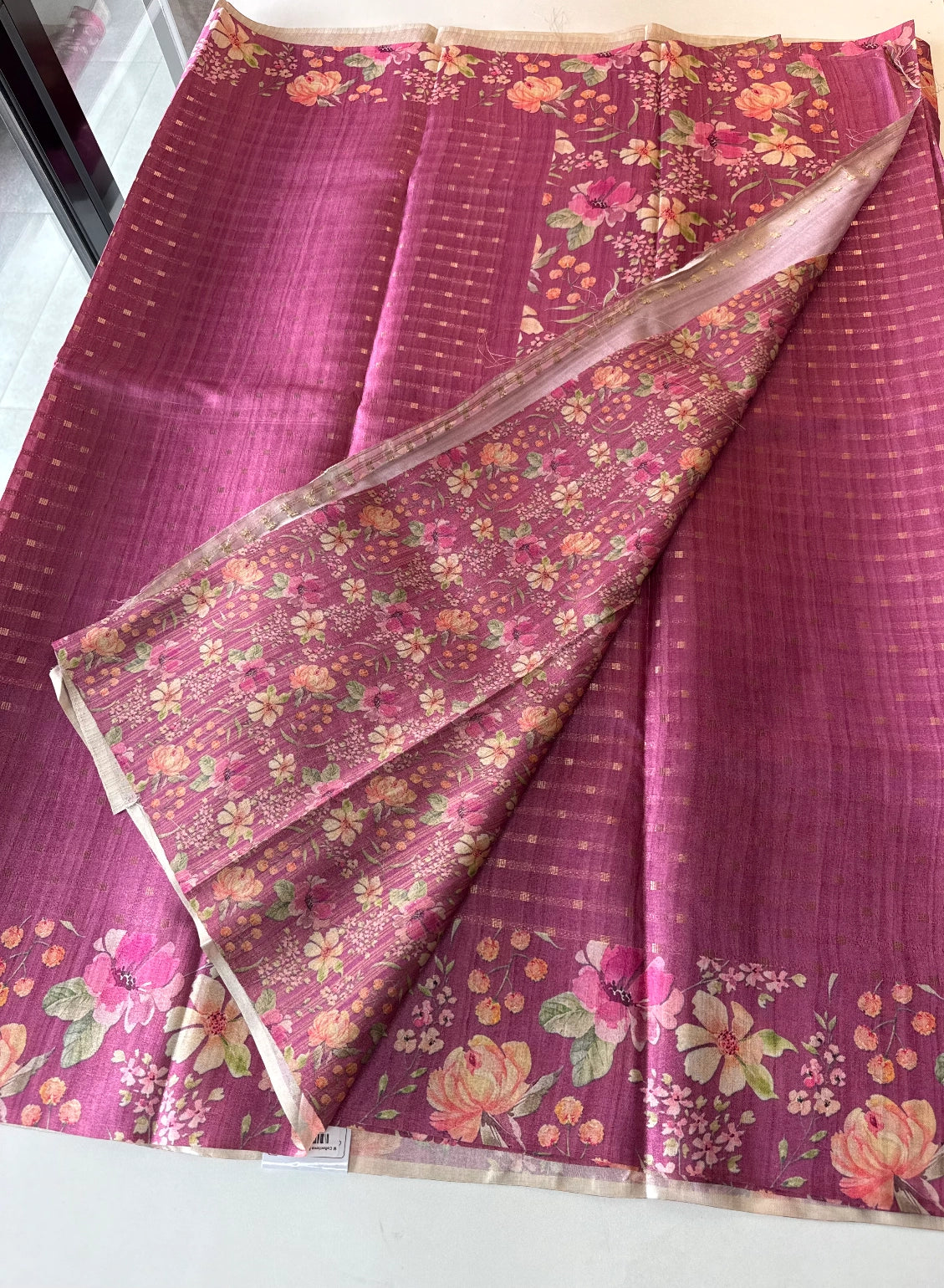 Semi Tussar Saree / MKVE
