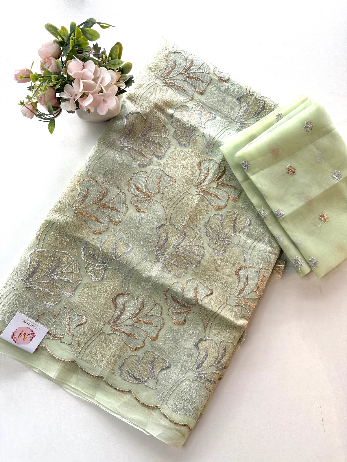 Organza Saree / STU12