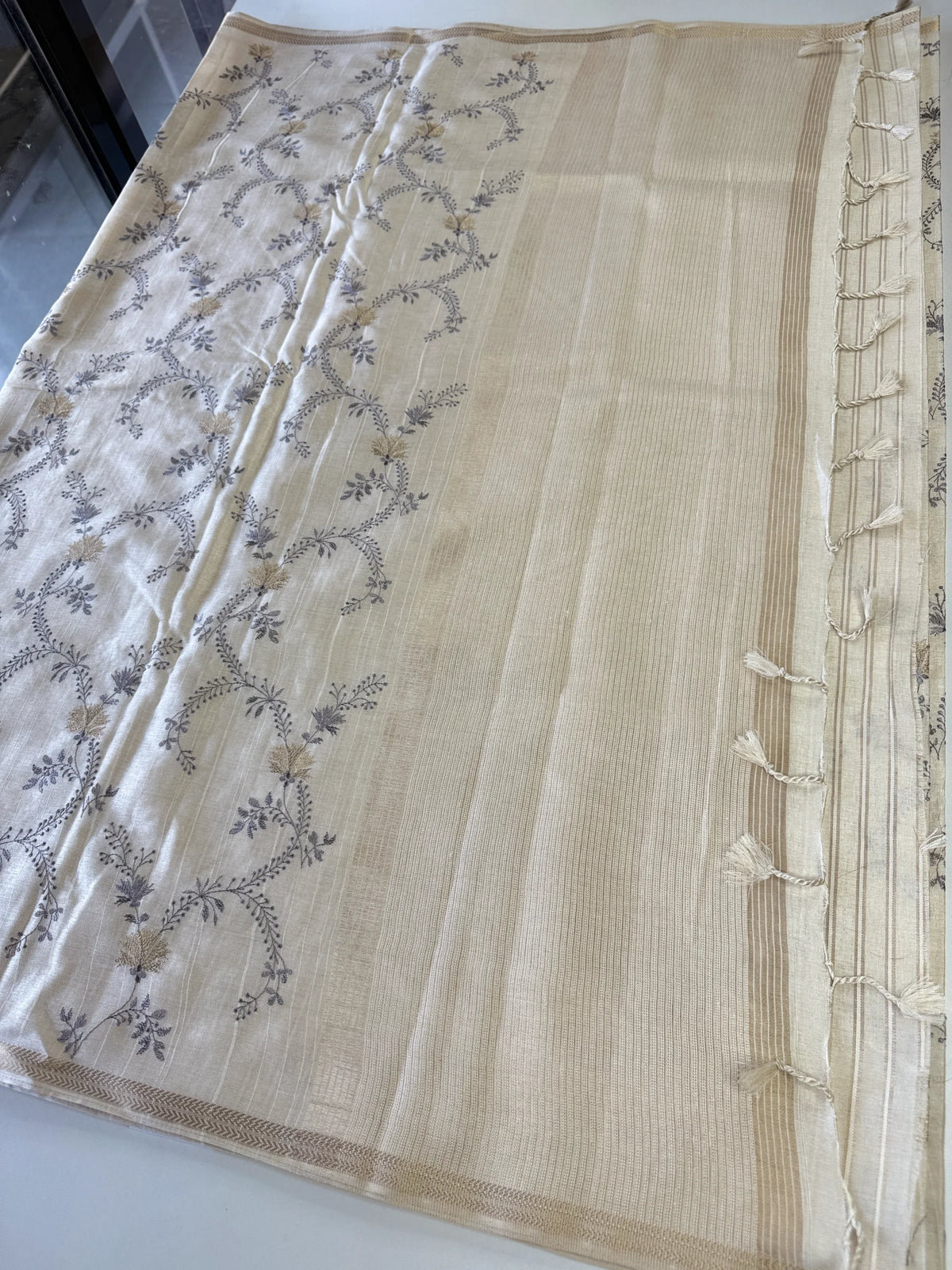 Soft semi Tussar saree/ MB283