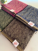 Semi Tussar Silk Saree / MD259