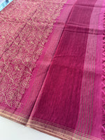 Semi Tussar Silk Saree / MD259