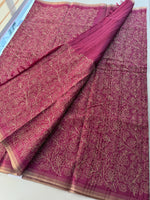 Semi Tussar Silk Saree / MD259