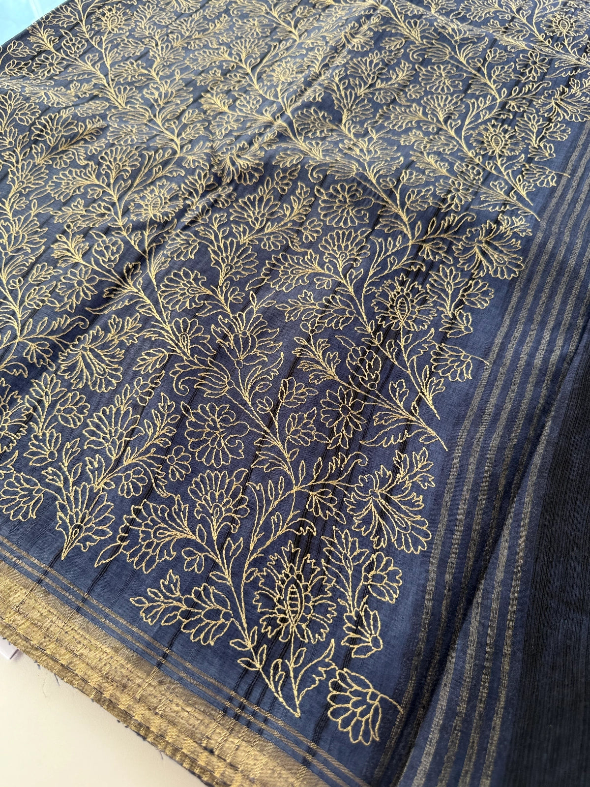 Semi Tussar Silk Saree / MD259