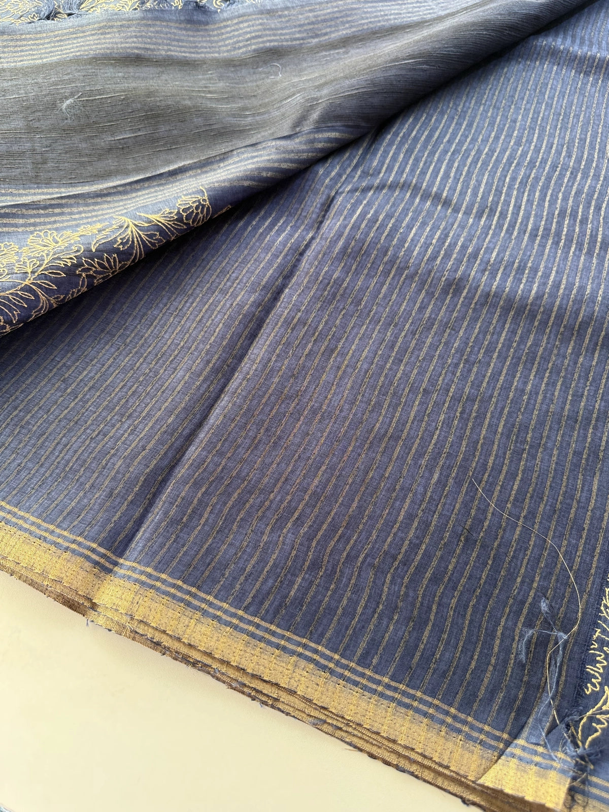 Semi Tussar Silk Saree / MD259