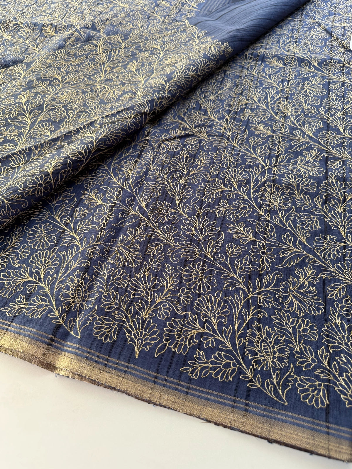 Semi Tussar Silk Saree / MD259
