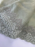 Glass Organza Saree/ N247