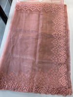 Glass Organza Saree/ N247