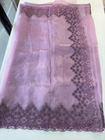 Glass Organza Saree/ N247