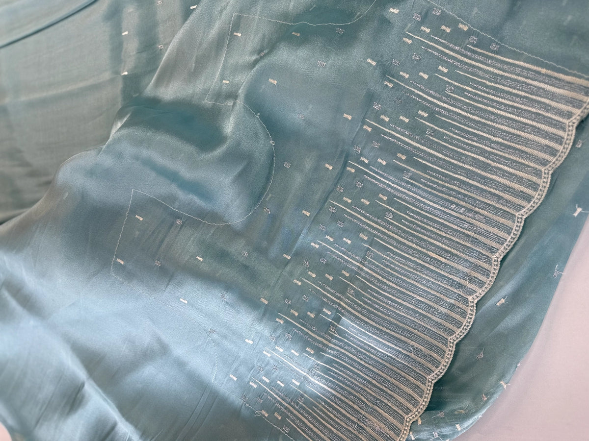 Tissue Organza Saree/ CW367