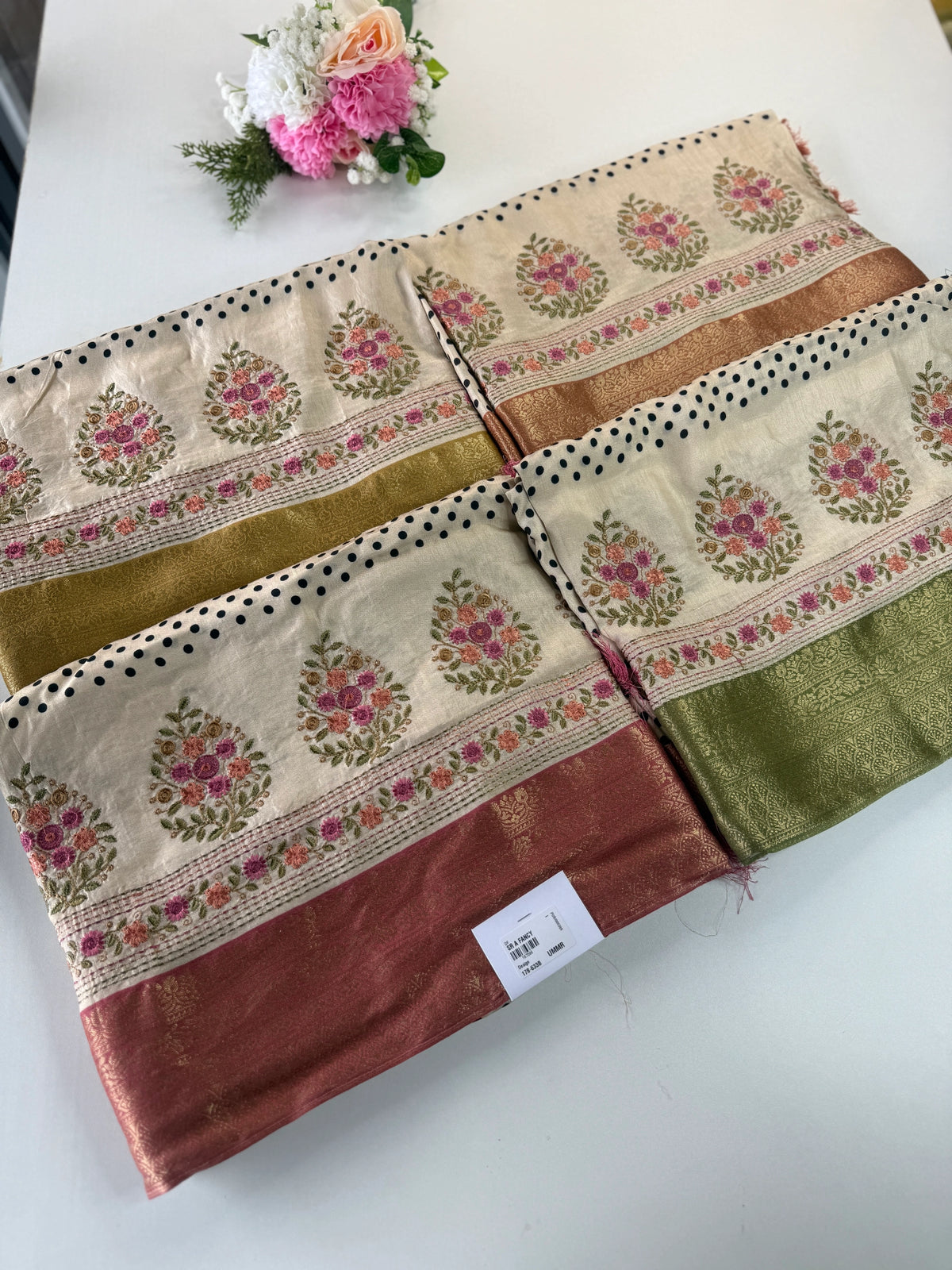 Modal silk saree / 633B