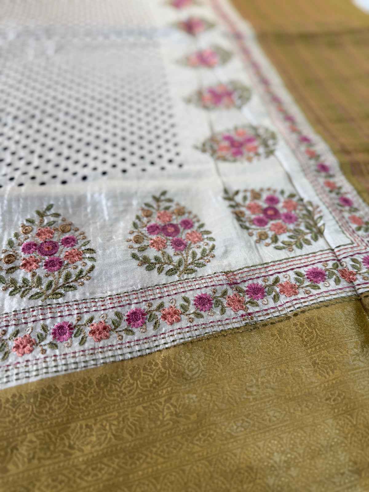Modal silk saree / 633B