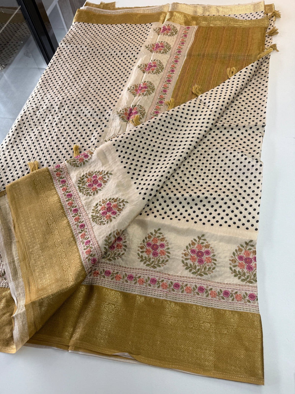 Modal silk saree / 633B