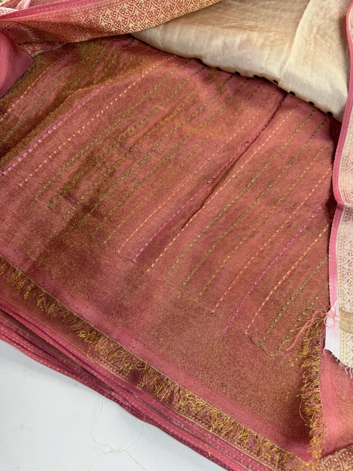Modal silk saree / 633B