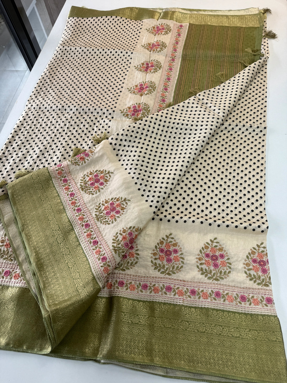 Modal silk saree / 633B