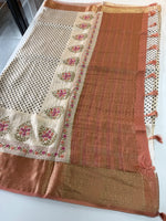 Modal silk saree / 633B