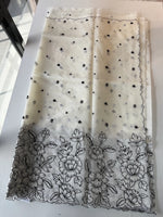 Viscous Organza Saree/ DU18