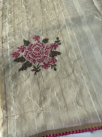 Soft Semi Tussar Saree/ 1310