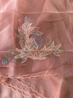 Glass Organza Saree/ 5598