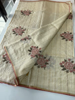 Soft Semi Tussar Saree/ 1310