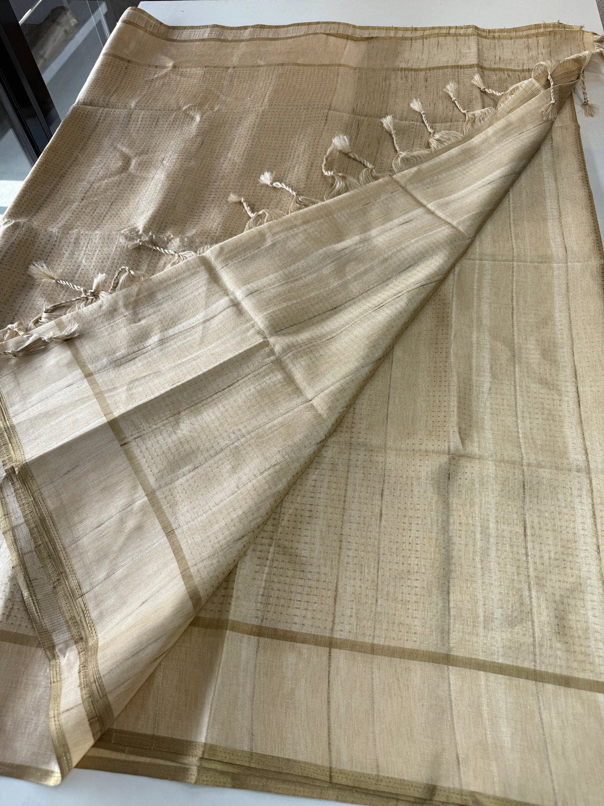 Semi matka saree/MAT12